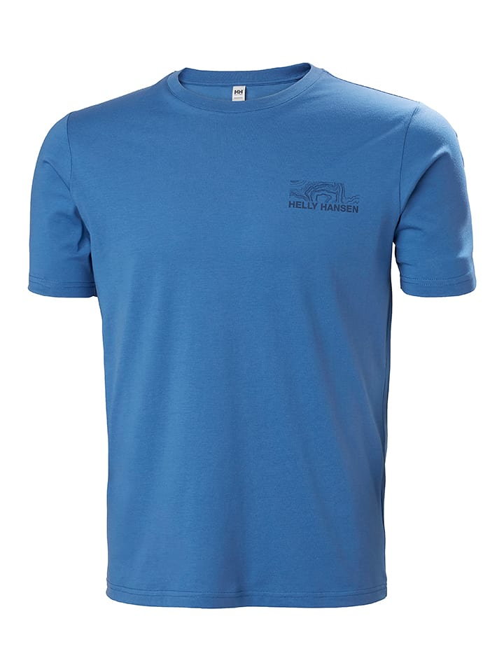 Helly Hansen Koszulka "Tech" w kolorze niebieskim