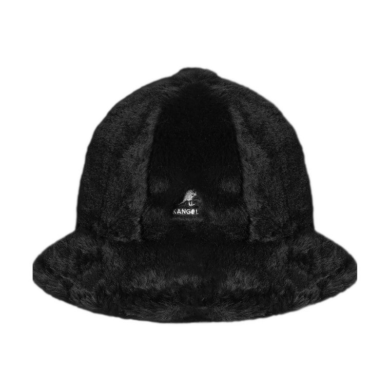 Faux Fur Casual Czapka Kangol