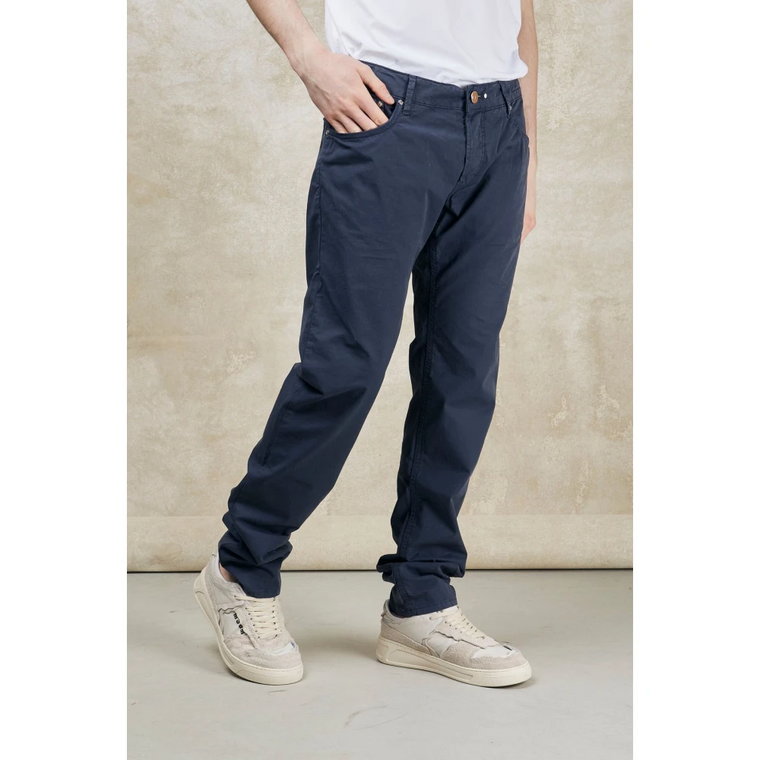 Slim-fit Trousers Hand Picked