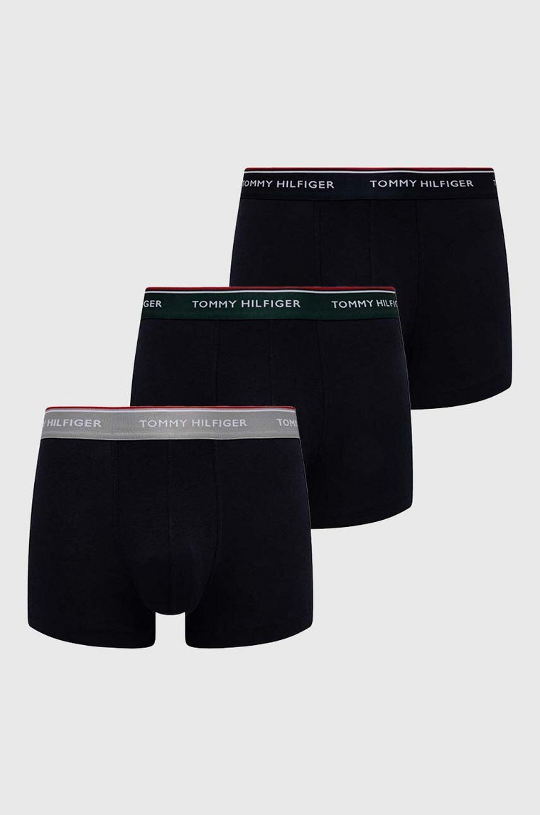 Tommy Hilfiger bokserki 3-pack męskie kolor czarny UM0UM01642