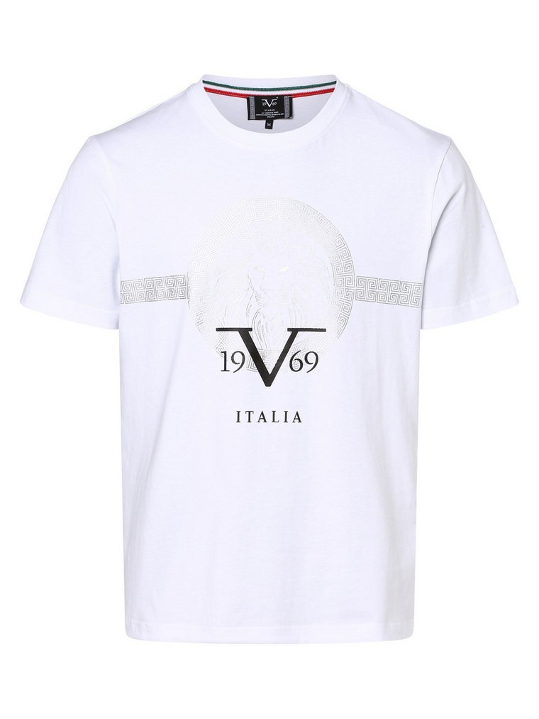 19V69 Italia - T-shirt męski  Nilo, biały