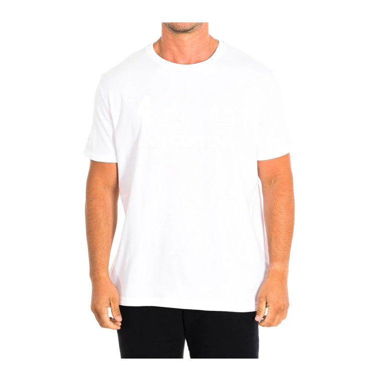 Biała koszulka z krótkim rękawem La Martina