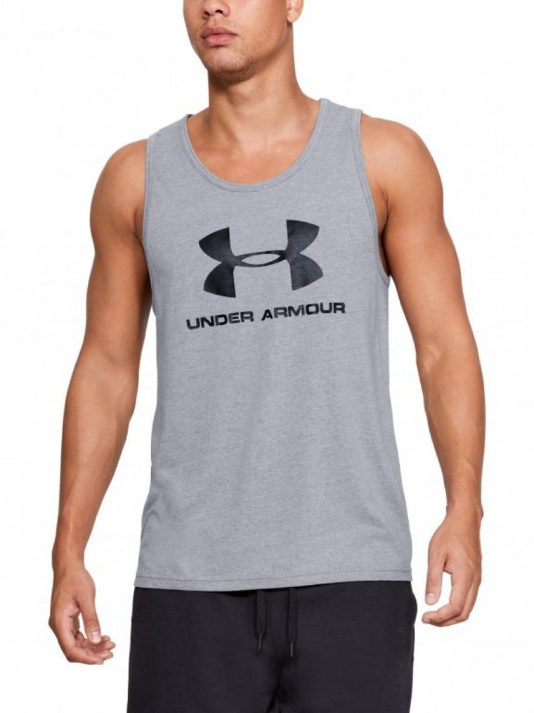 Męski top treningowy UNDER ARMOUR SPORTSTYLE LOGO TANK