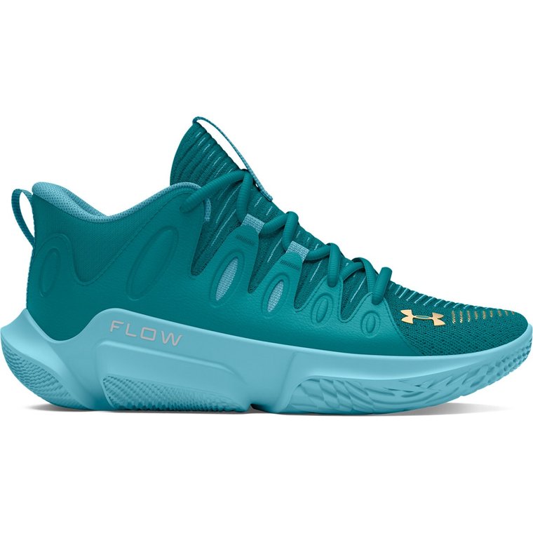 Damskie buty do koszykówki Under Armour UA Flow Breakthru 4 - turkusowe