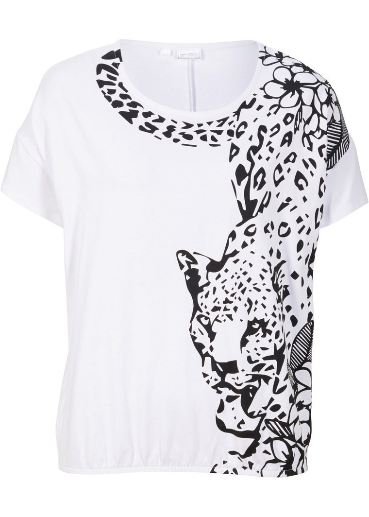 Shirt z motywem leoparda