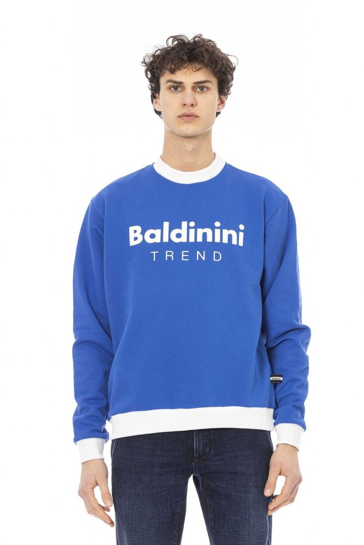 Bluza marki Baldinini Trend model 6510141_COMO kolor Niebieski. Odzież męska. Sezon: Cały rok