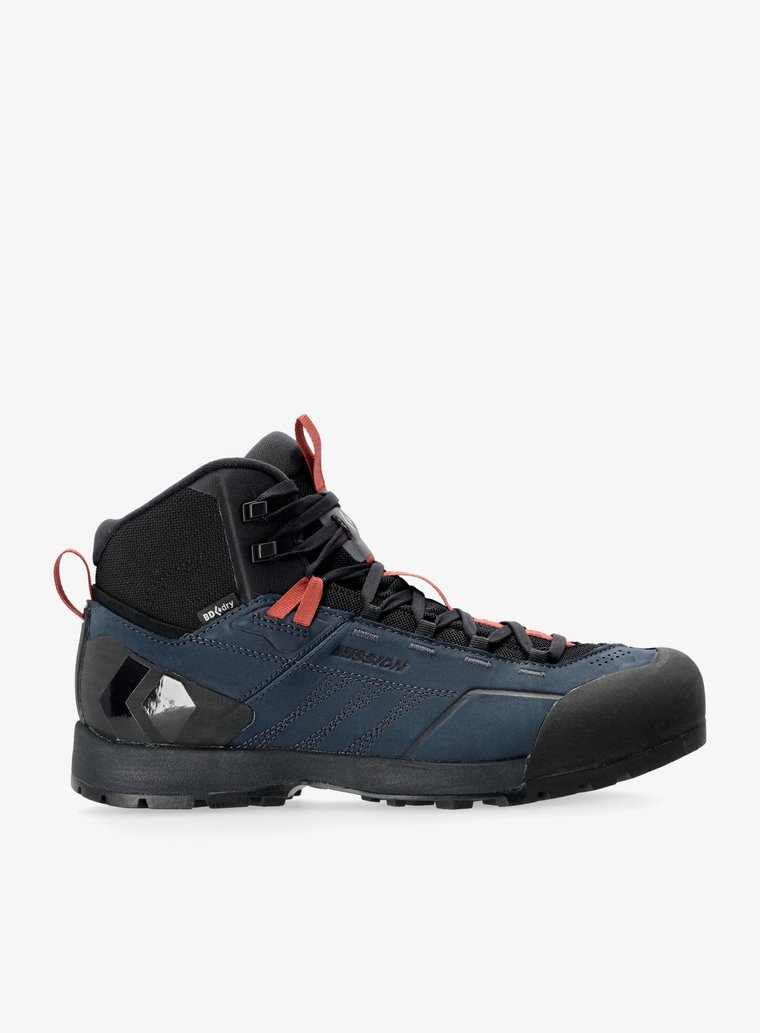 Buty podejściowe Black Diamond Mission LTR Mid WP - eclipse/red rock