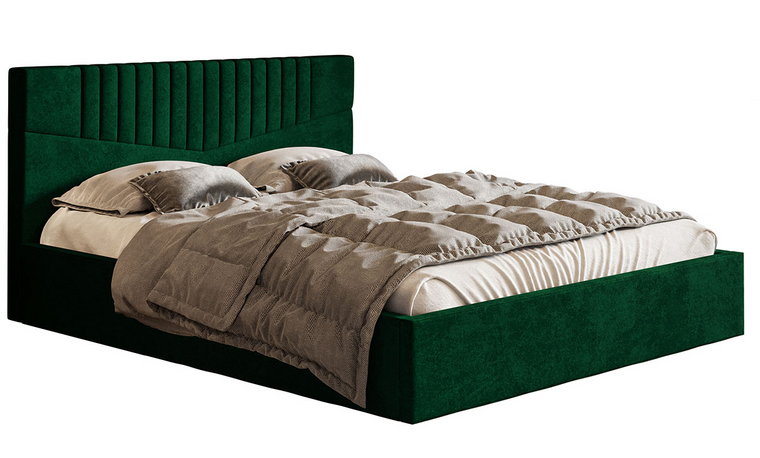 Tapicerowane łóżko 140x200 Landes 4X - 36 kolorów
