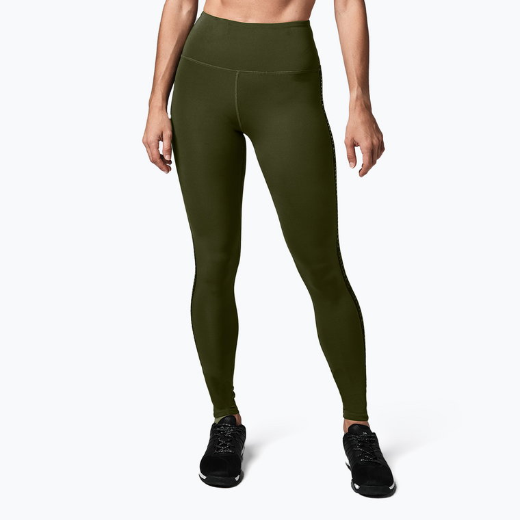 Legginsy sportowe damskie DEADLIFT czarne damskie