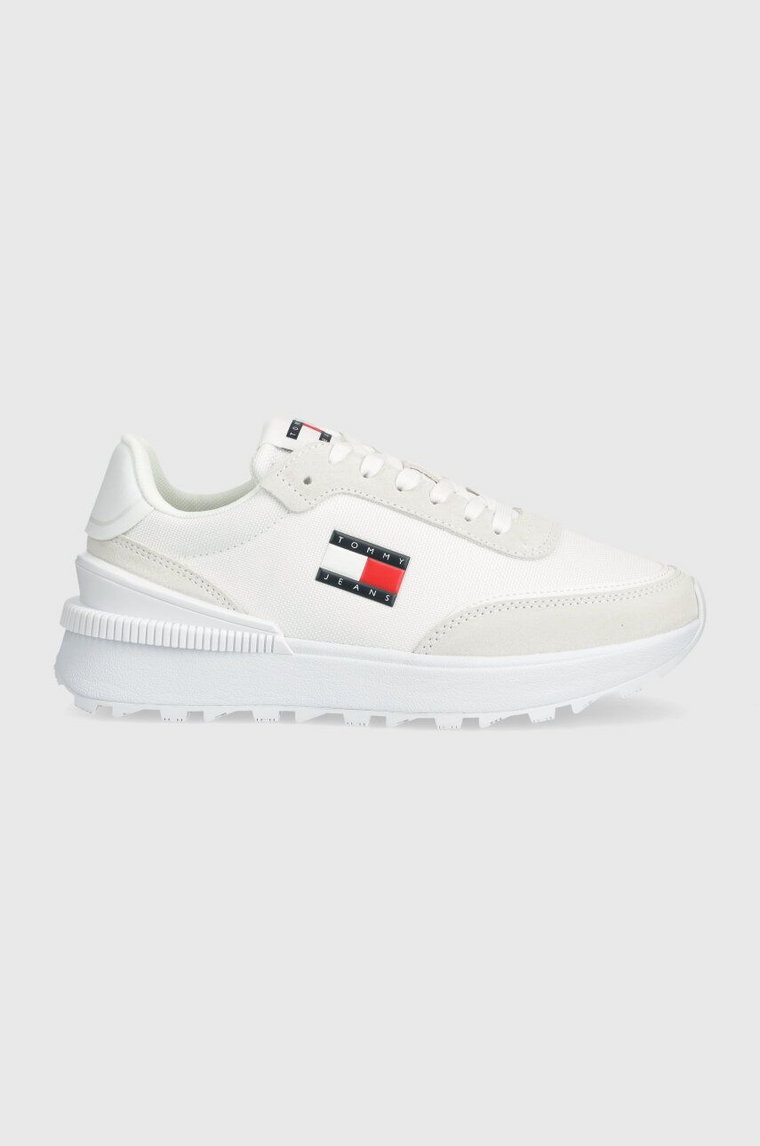 Tommy Jeans sneakersy TJW TECH RUNNER ESS kolor biały EN0EN02511