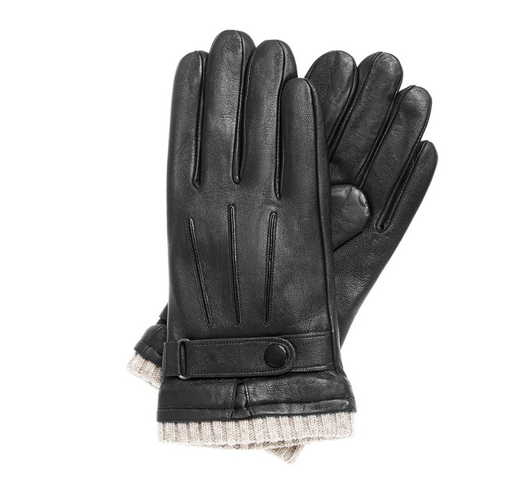 Rękawiczki męskie czarne