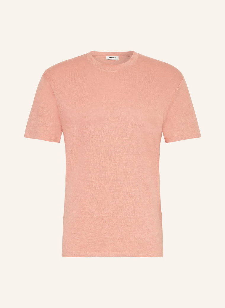 Sandro T-Shirt Z Lnu orange