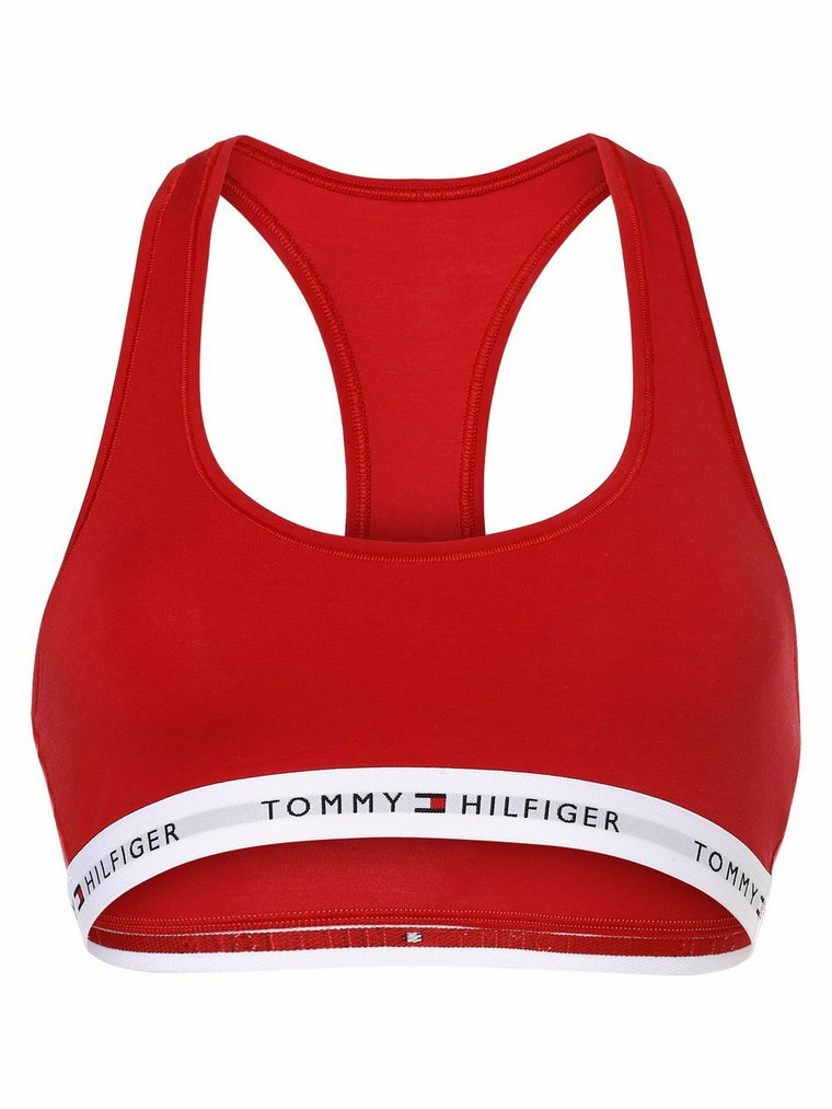 Tommy Hilfiger - Gorset damski, czerwony