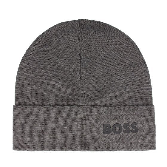 Boss Aride Czapka z dzianiny dark grey