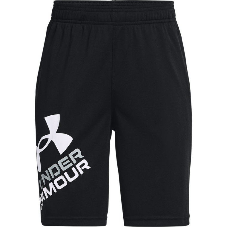 Chłopięce spodenki treningowe UNDER ARMOUR Prototype 2.0 Logo Shorts - czarne