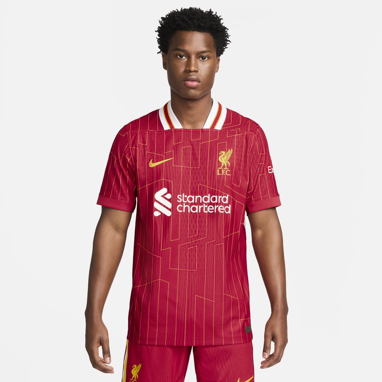 Męska koszulka piłkarska Nike Dri-FIT ADV Authentic Liverpool F.C. Match 2024/25 (wersja domowa) - Czerwony