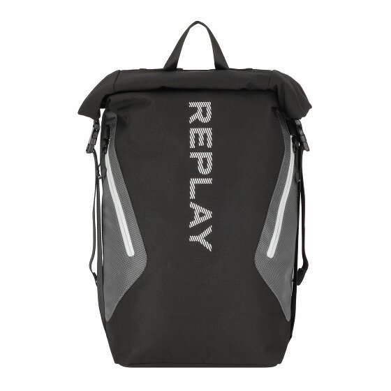 Replay Plecak 52 cm Komora na laptopa black