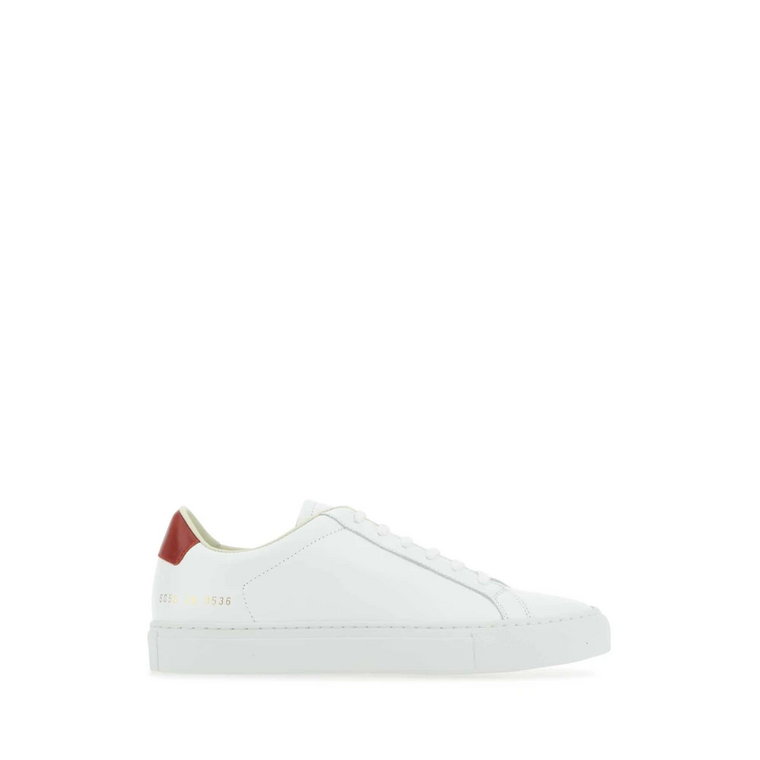 Retro Low-Top Skórzane Sneakersy Common Projects