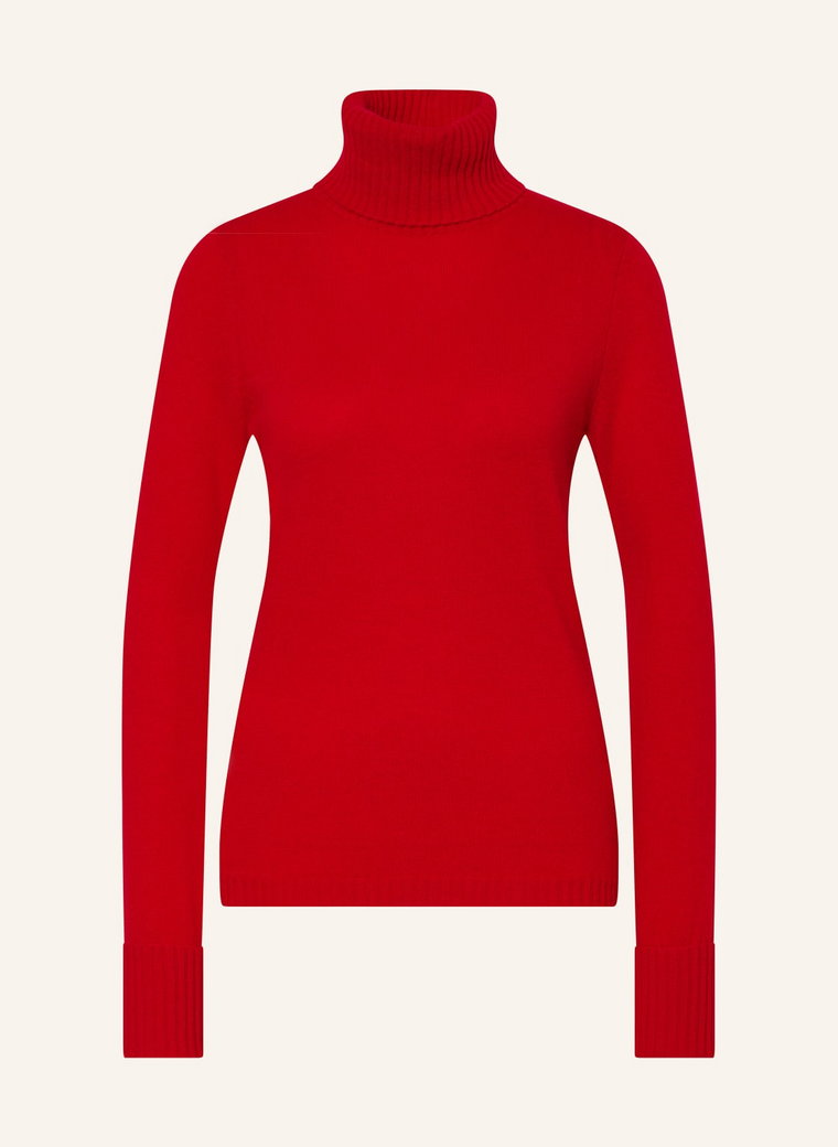 Ftc Cashmere Golf Z Kaszmiru rot