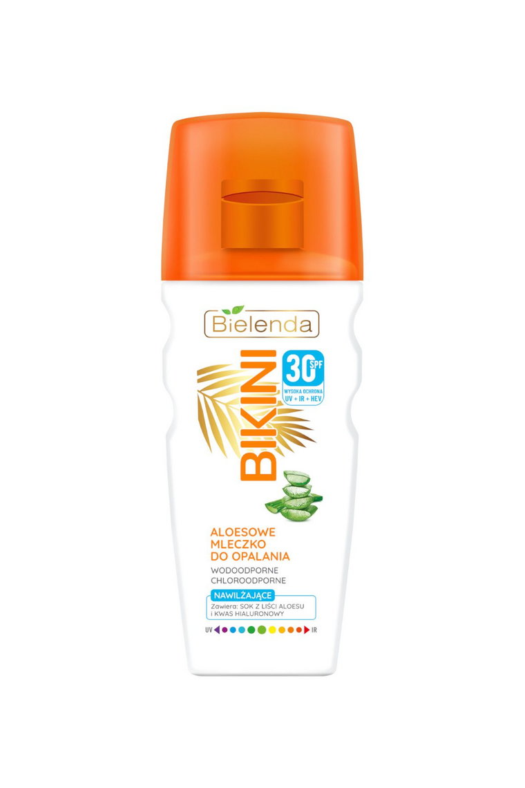 BIKINI Aloesowe mleczko do opalania Bielenda SPF30 200ml