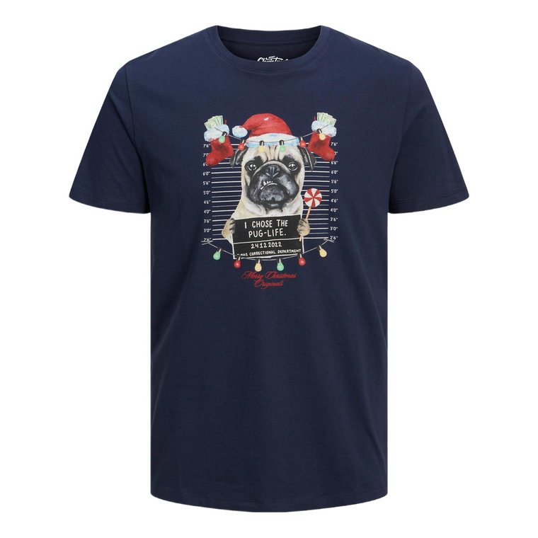 Jorchristmas Mugshot Tee SS C.N Xmas - 12221440 Jack & Jones