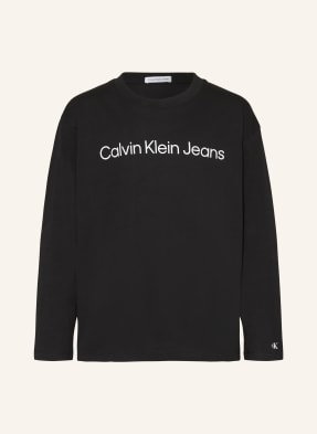 Calvin Klein Koszulka Z Długim Rękawem schwarz