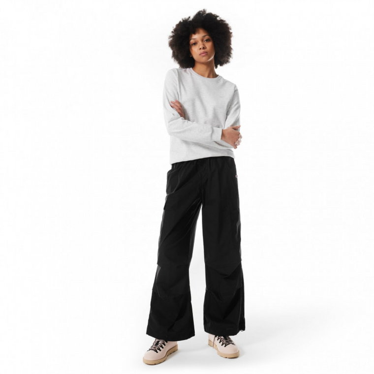 Damskie spodnie casual Champion Legacy Parachute Pants - czarne