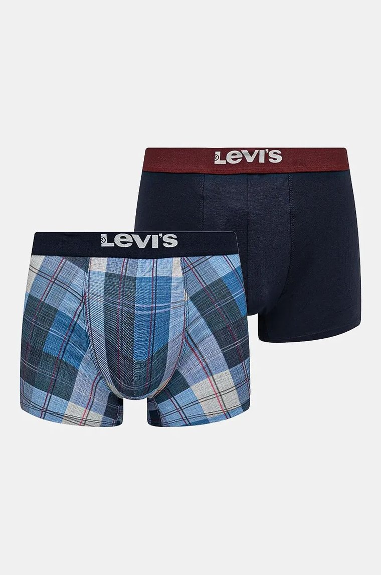 Levi's bokserki 2-pack męskie kolor granatowy 37149-1022