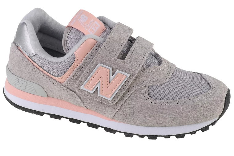 New Balance PV574EVK, Dla dziewczynki, Beżowe, buty sneakers, skóra zamszowa, rozmiar: 30,5