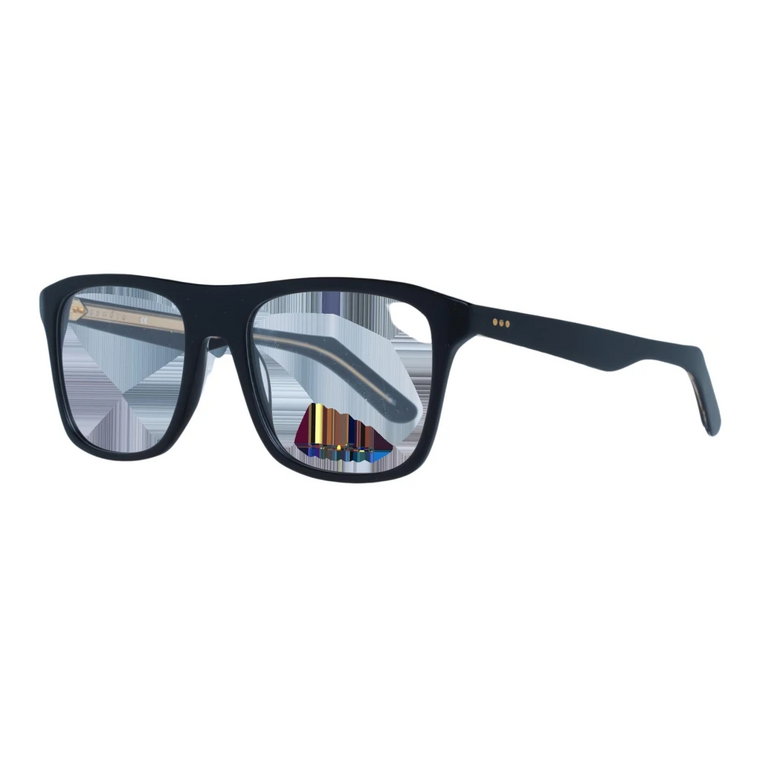 Czarne Plastikowe Okulary Optyczne dla Mężczyzn Sandro