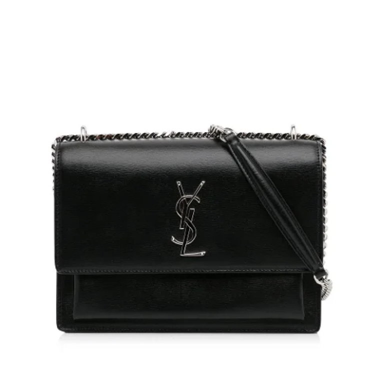 Pre-owned Leather crossbody-bags Saint Laurent Vintage