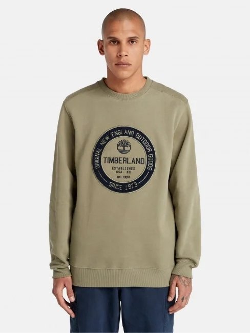 Bluza bez kaptura męska Timberland TB0A6FRM XXXL Khaki (196249885710). Bluzy męskie bez kaptura