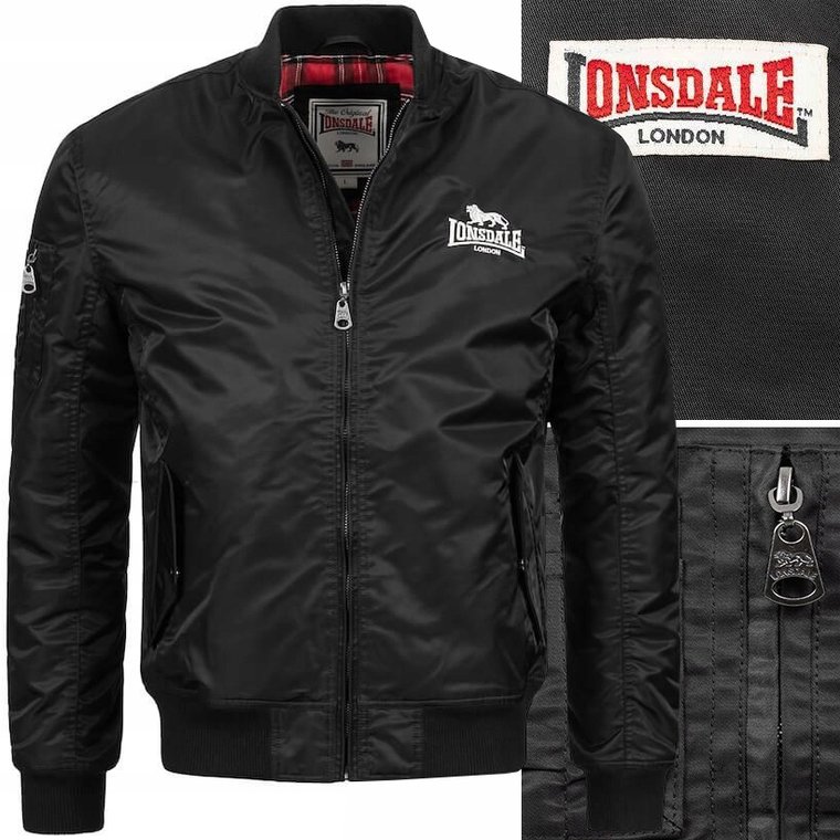 Lonsdale London Kurtka Bomberka Harringtonka Tern Hill Ciepła XXL