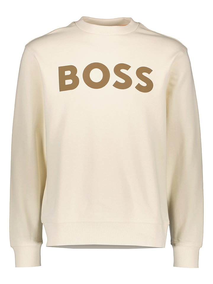 Hugo Boss Bluza w kolorze beżowym