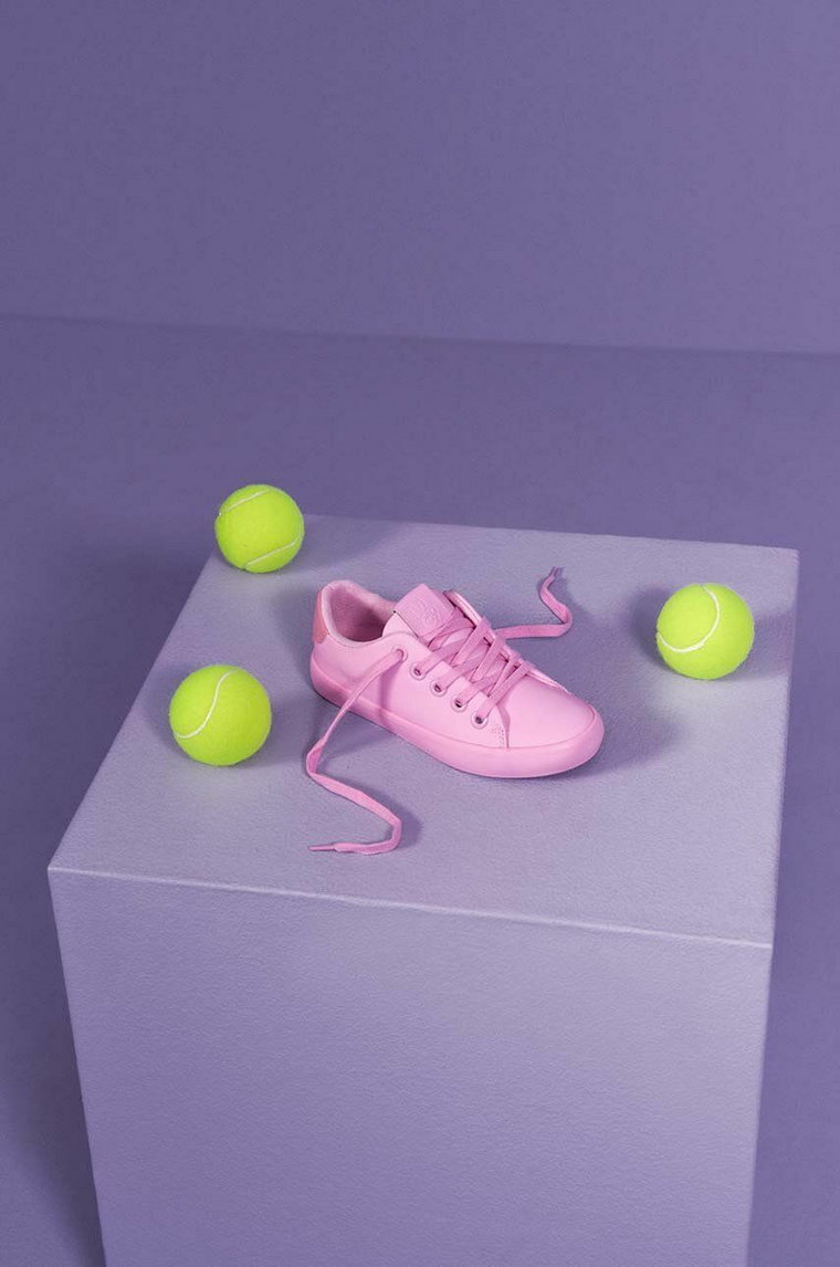 Reima sneakersy dziecięce kolor różowy