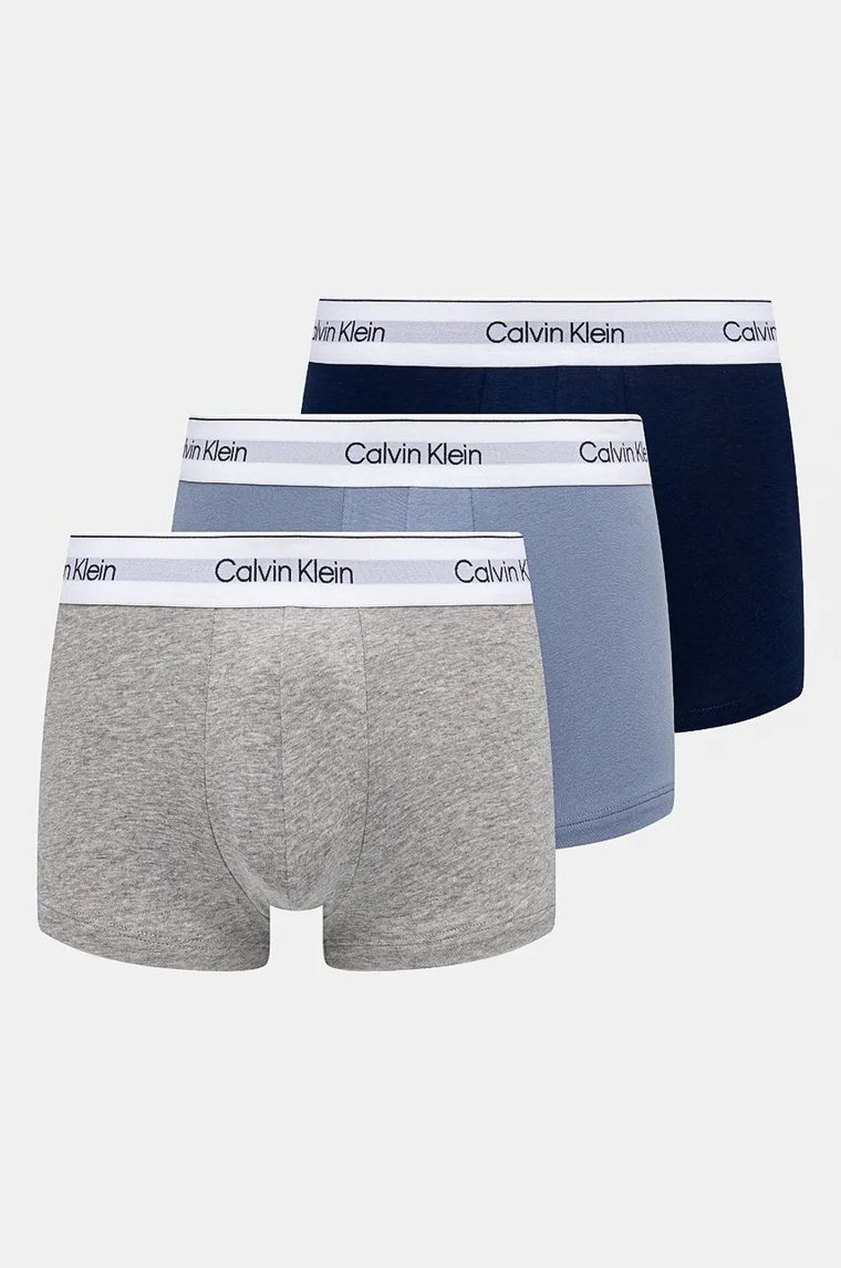 Calvin Klein Underwear bokserki 3-pack męskie kolor niebieski 000NB3967A