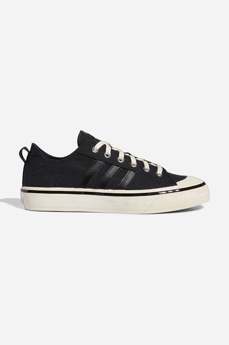 adidas Originals tenisówki Nizza RF 74 GX8485 kolor czarny GX8485-CZARNY