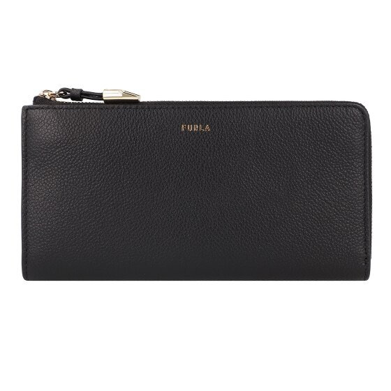 Furla Goccia Portfel Skórzany 19 cm nero