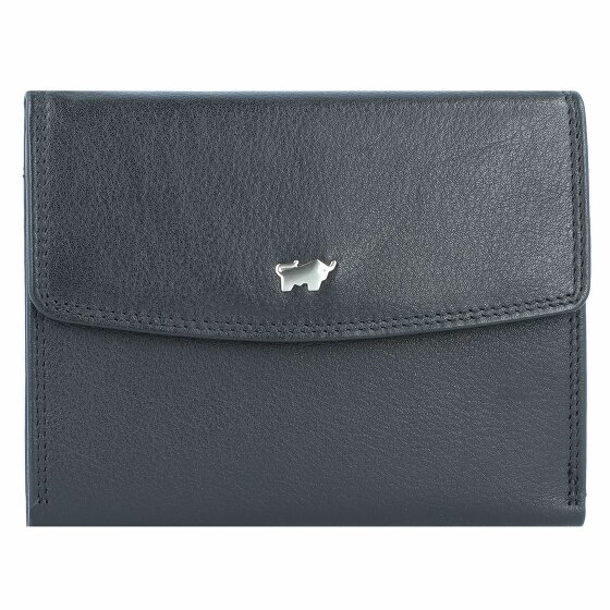Braun Büffel Golf Edition Leather Wallet 12 cm schwarz