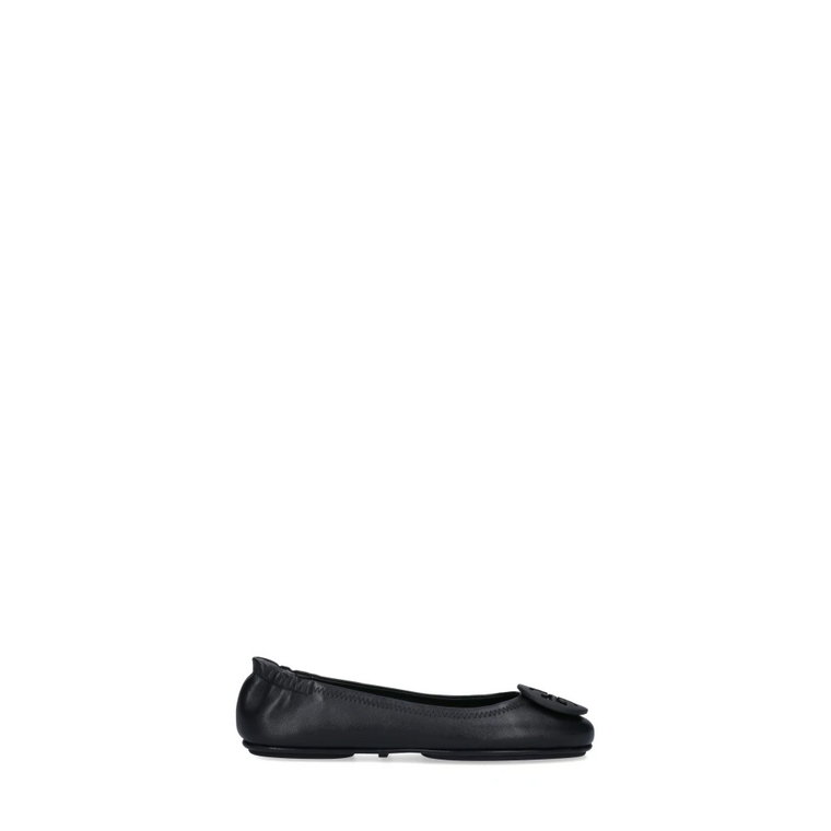 Czarne płaskie buty - Must-Have dla modnych kobiet Tory Burch