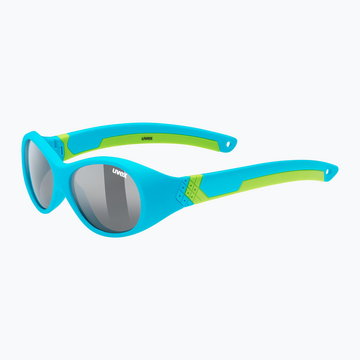 Okulary przeciwsłoneczne dziecięce UVEX Sportstyle 510 blue green mat/smoke S5320294716 | WYSYŁKA W 24H | 30 DNI NA ZWROT