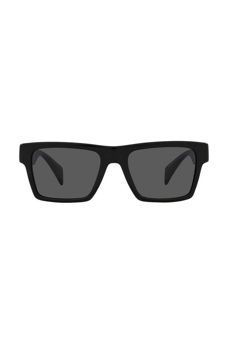 Versace okulary przeciwsłoneczne męskie kolor czarny 0VE4445