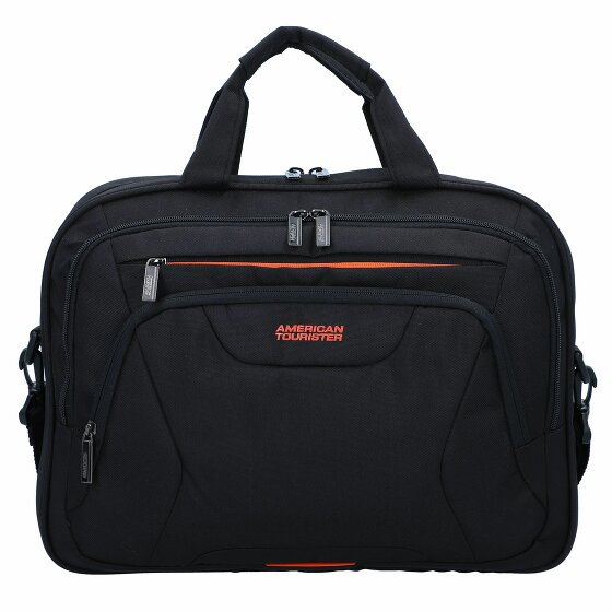 American Tourister AT Work Torba lotnicza 41 cm Komora na laptopa black-orange