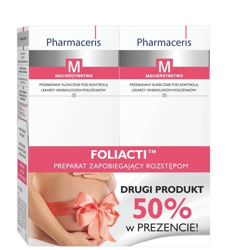 Pharmaceris M Foliacti Krem zapobiegający rozstępom 2x150ml
