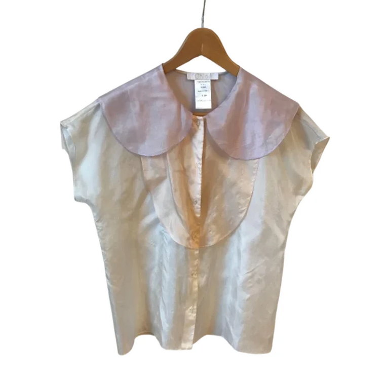 Pre-owned Silk tops Chloé Pre-owned