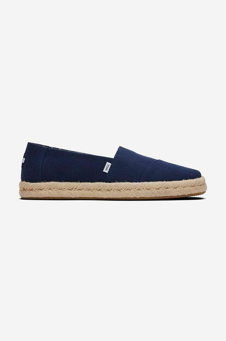 Toms espadryle Alpargata Rope 2.0 10019870 NAVY kolor granatowy