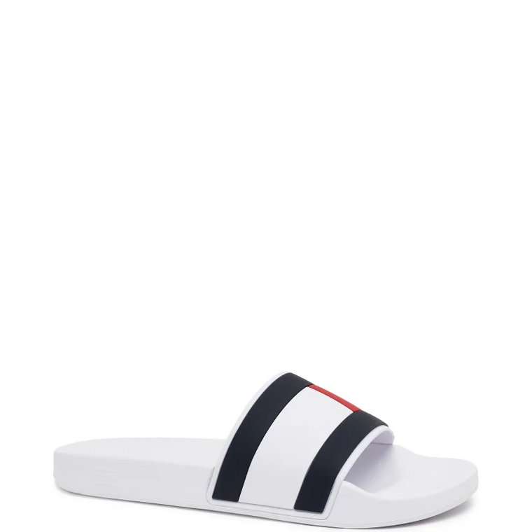 Tommy Hilfiger Klapki RUBBER TH FLAG POOL