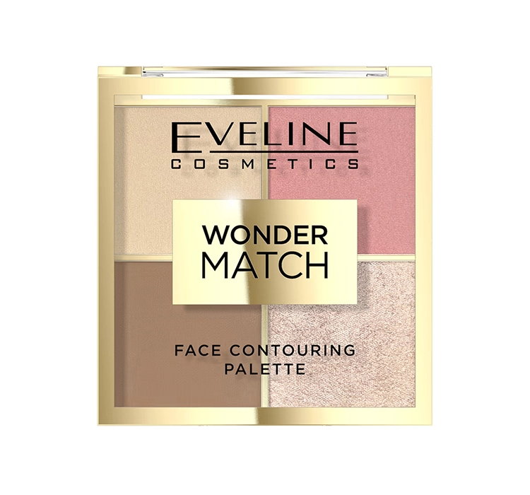 EVELINE WONDER MATCH PALETA DO KONTUROWANIA TWARZY 02 10,8G