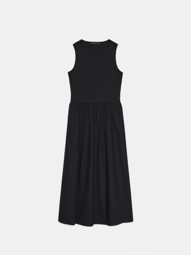 Mohito - Bawełniana sukienka mini - czarny