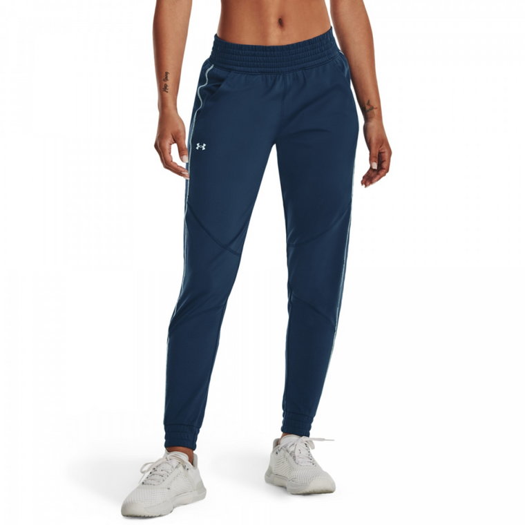 Damskie spodnie treningowe Under Armour UA Train CW Pant - granatowe